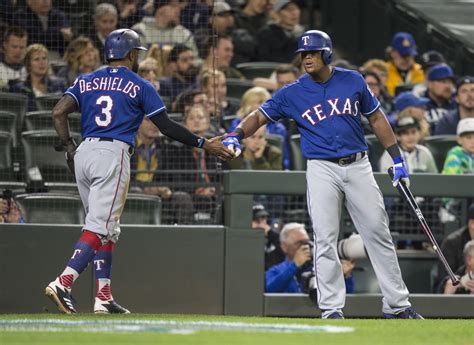 texas rangers score last night game